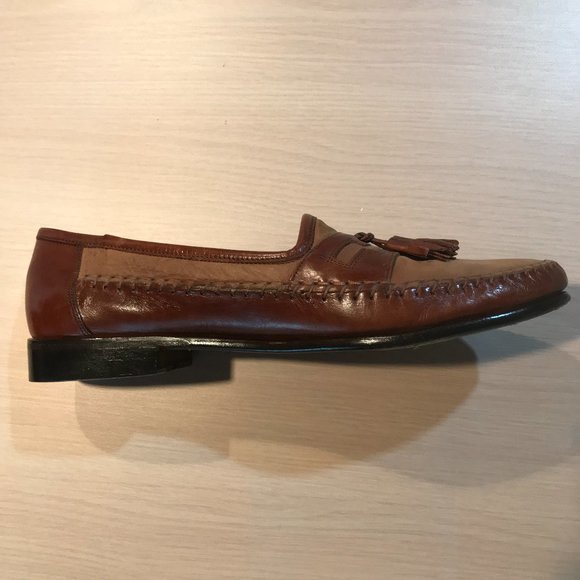 Handcrafted genuine Leather and suede Loafers - Picture 4 of 5